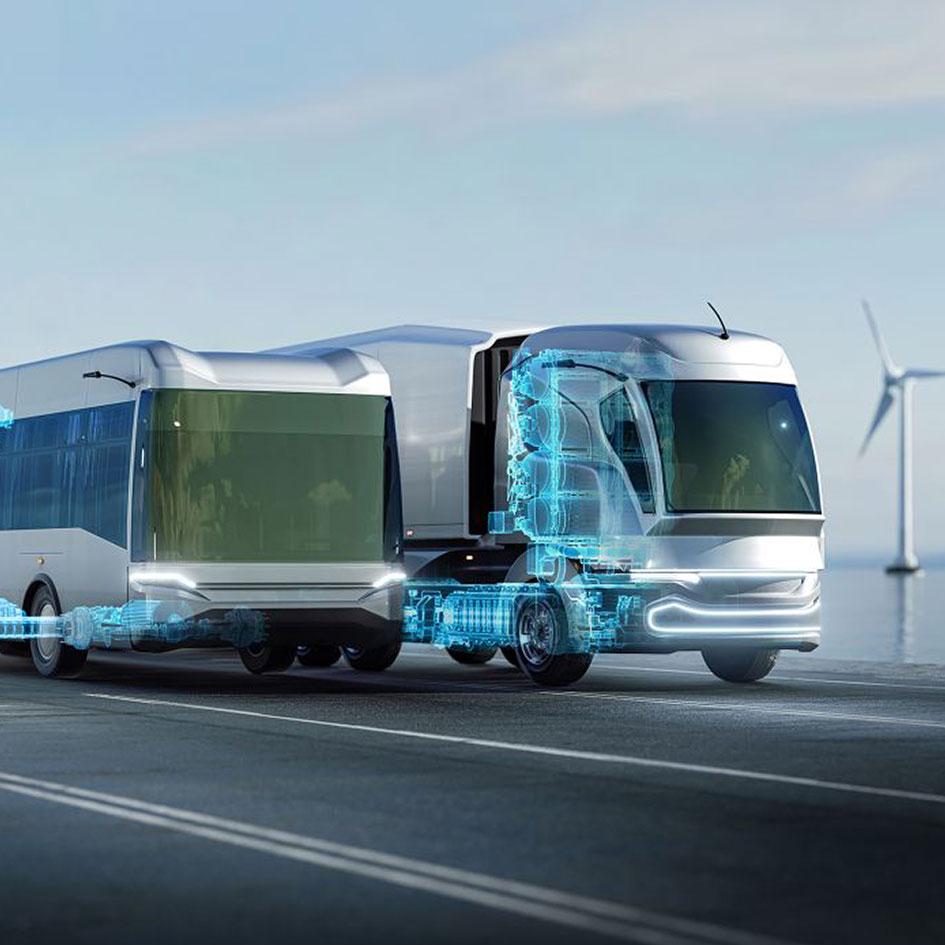 Illustration zur E-Mobilität