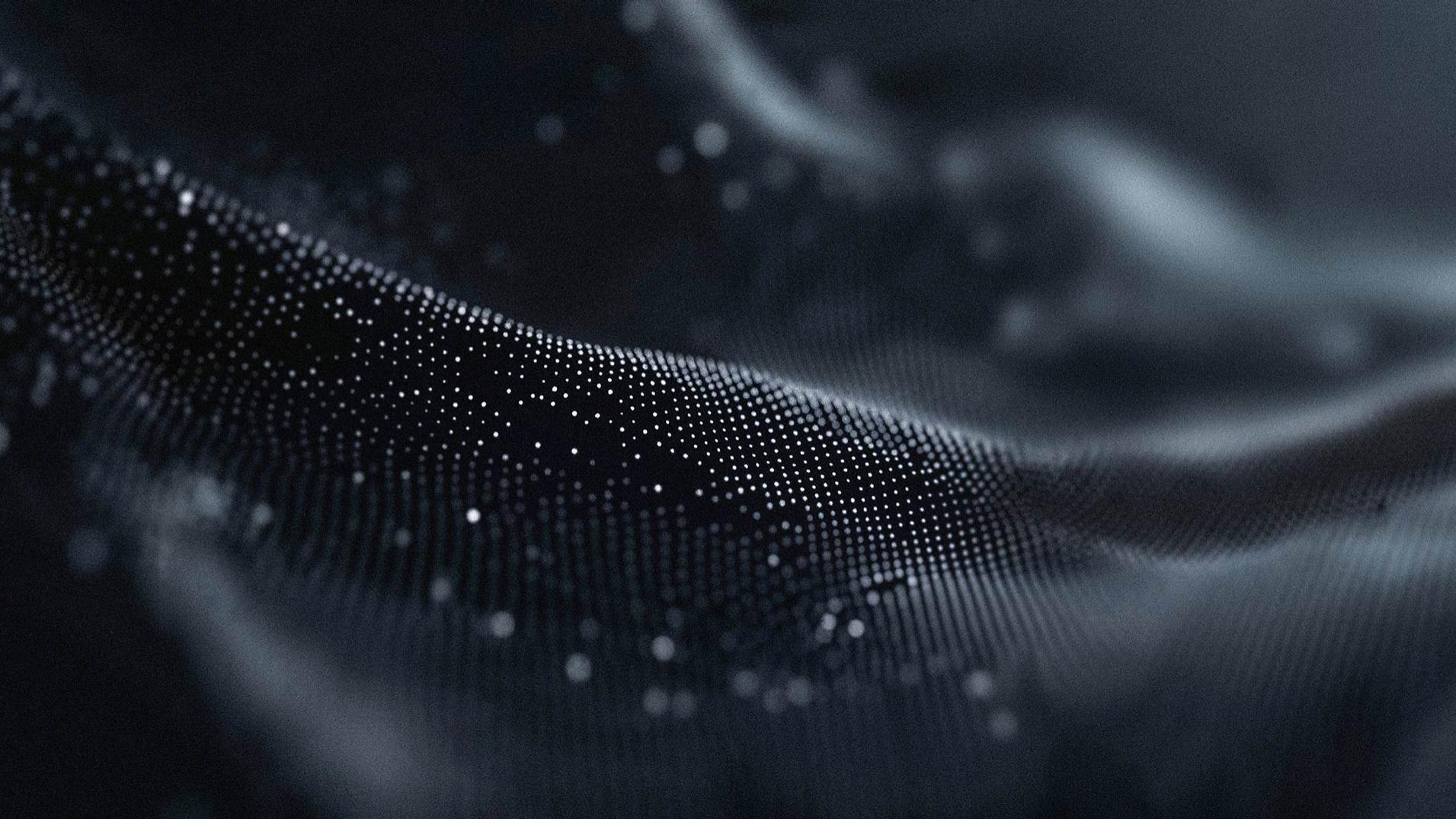 Nahaufnahme eines High-Tech Materials