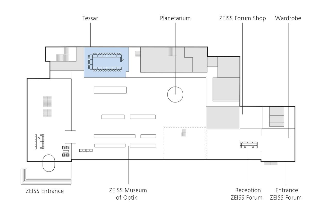 ZEISS Forum, level 2
