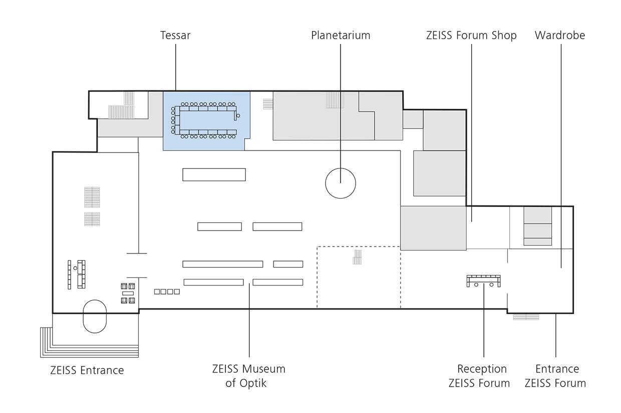 ZEISS Forum, level 2
