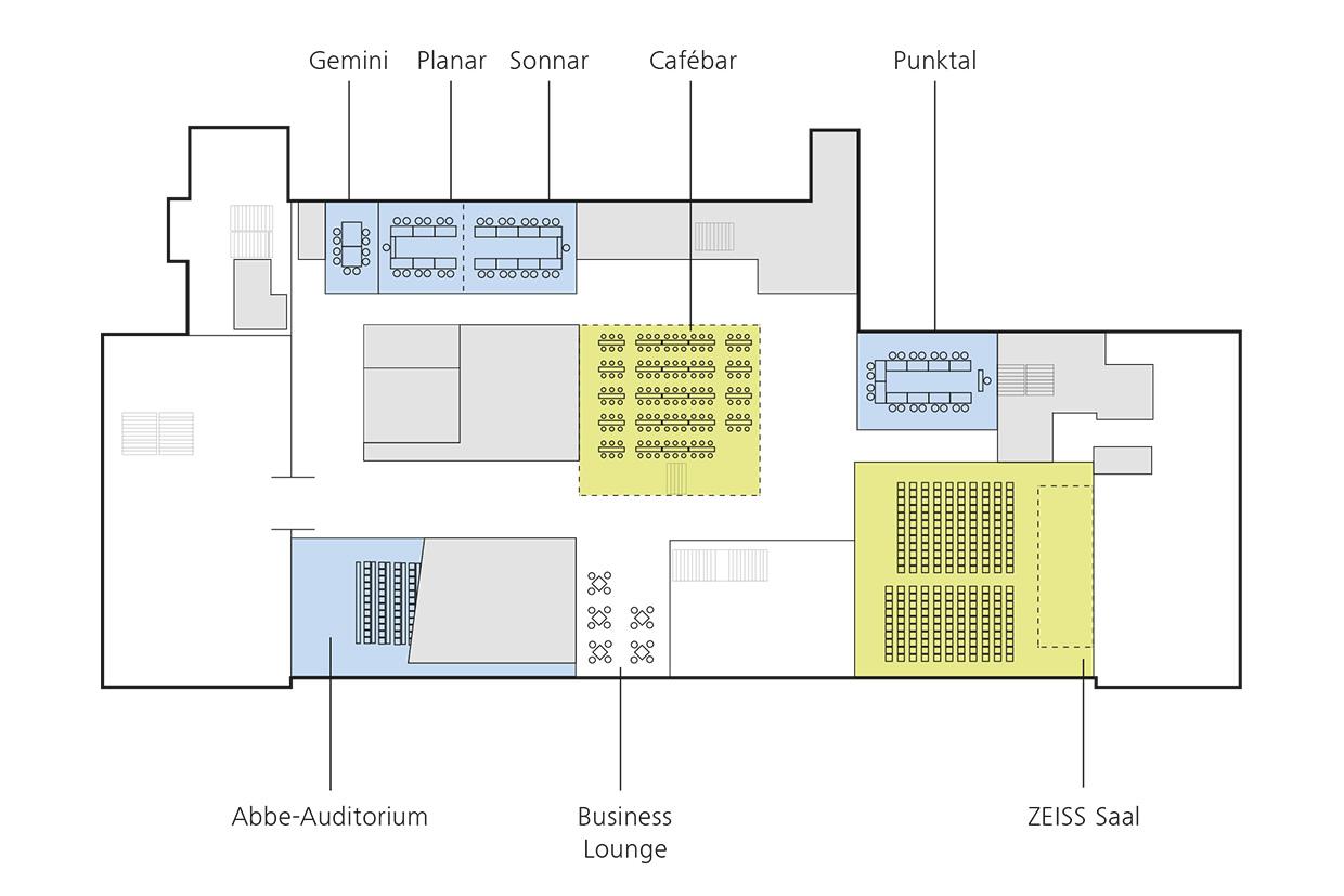 ZEISS Forum, level 3