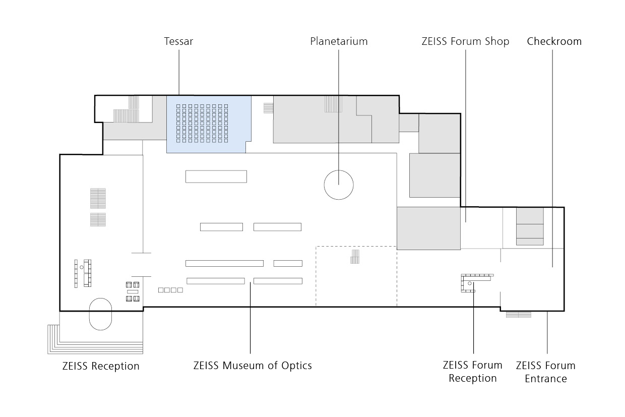 ZEISS Forum, level 2