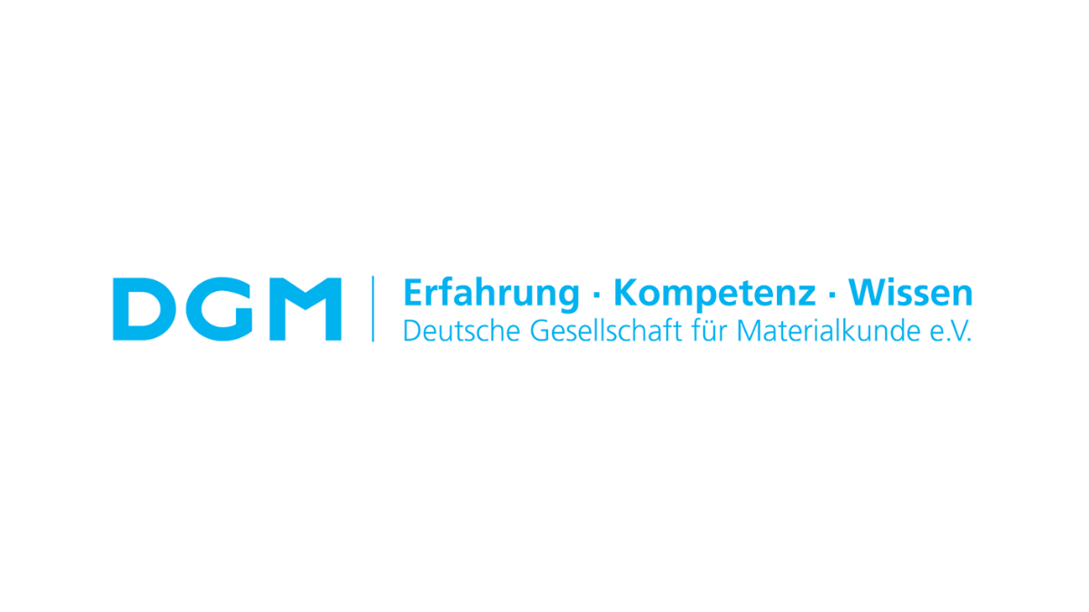 Logo: DGM Deutsche Gesellschaft für Materialkunde e.V.