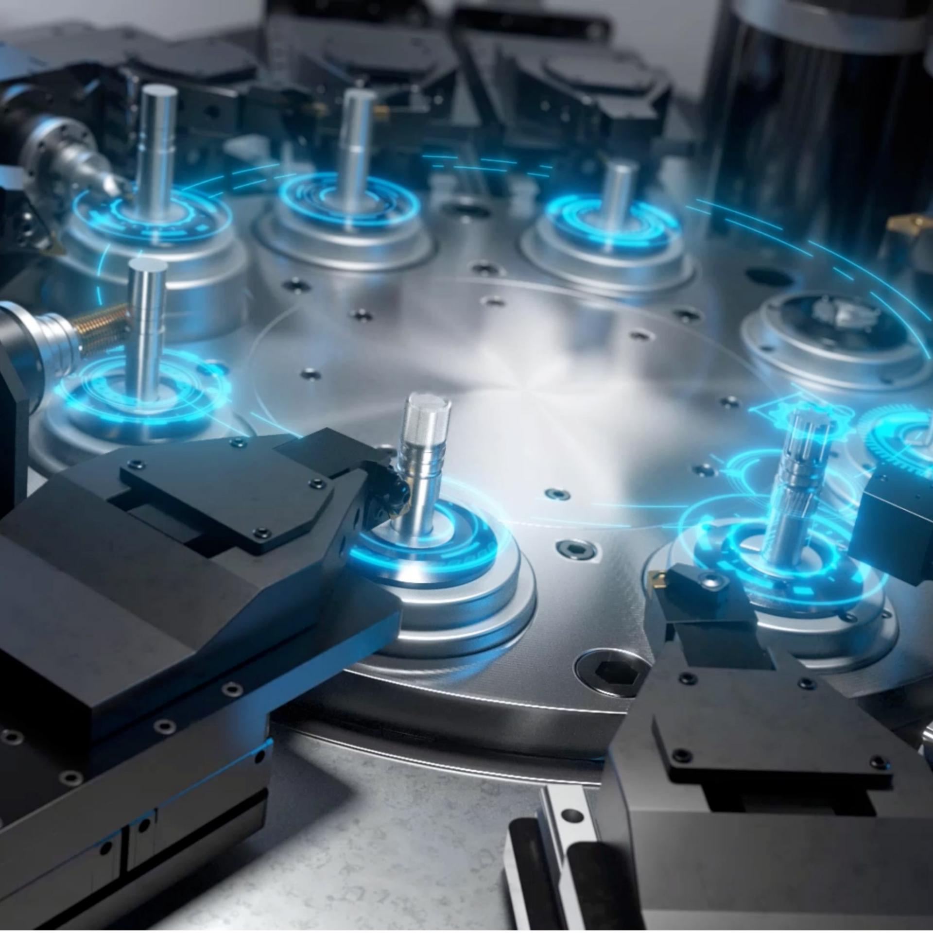 Rendering of augmented reality applications in manufacturing processes
