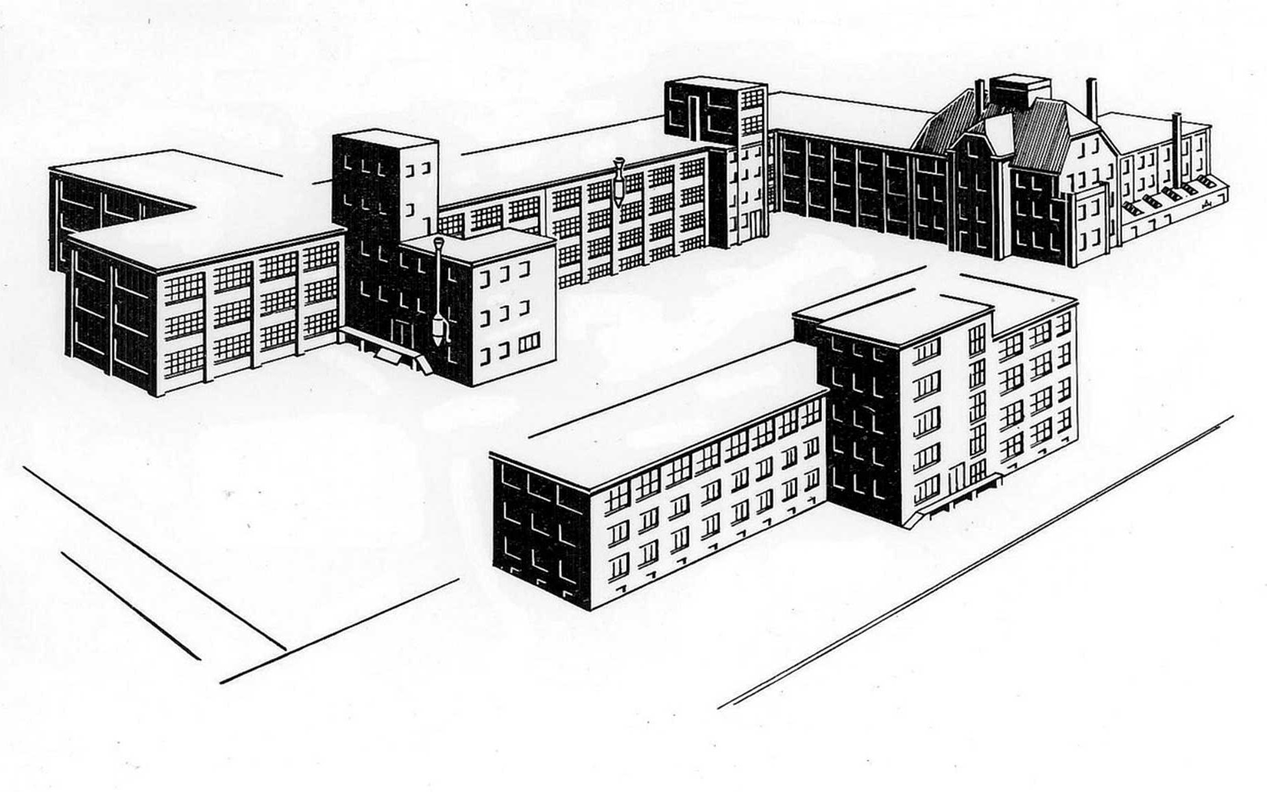 Factory in the Königsallee in Göttingen