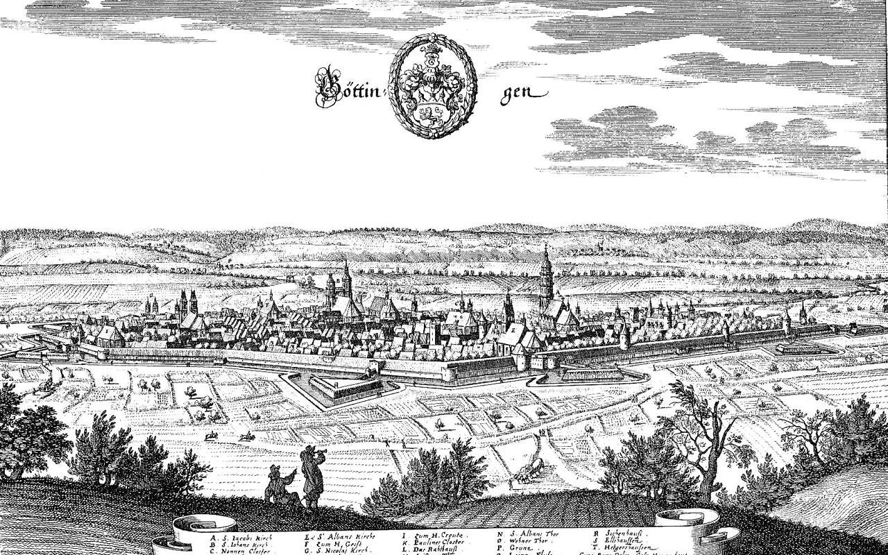 First documentary mention of Göttingen