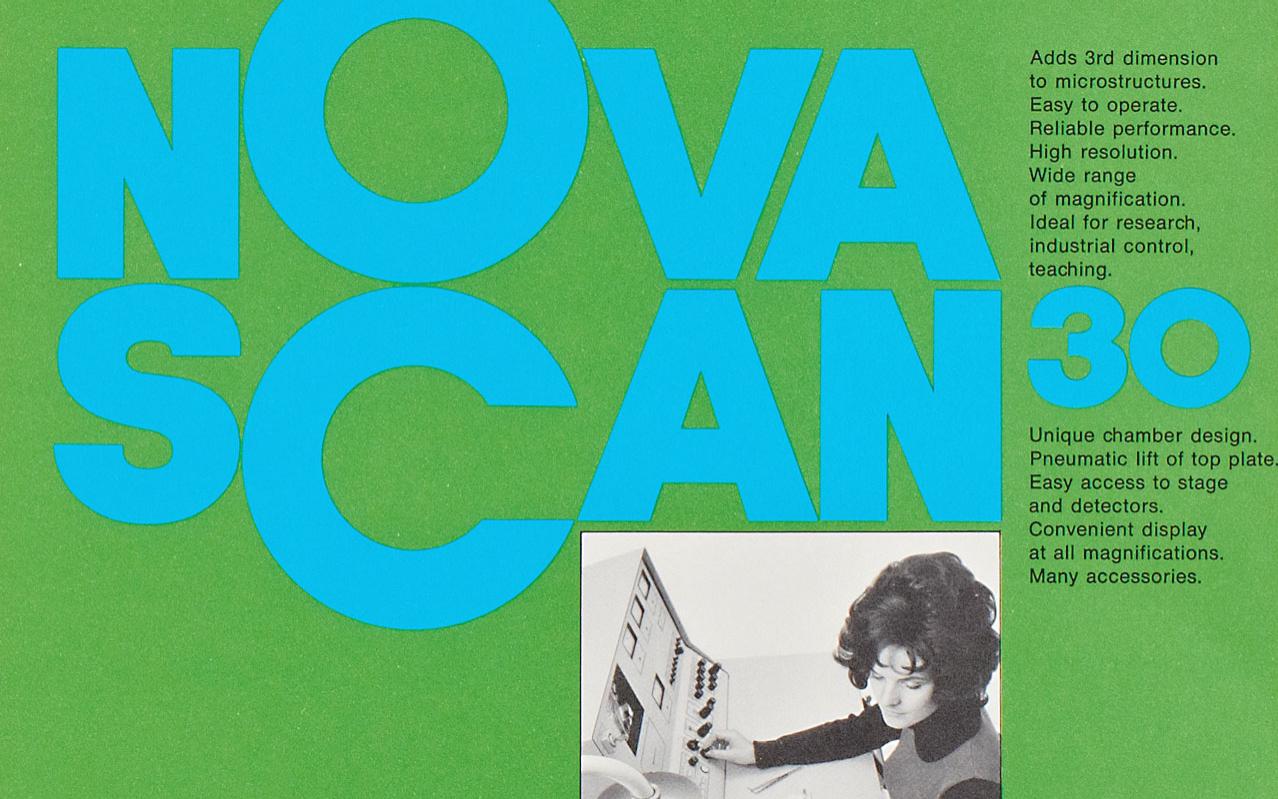 Advertising poster for NovaScan30