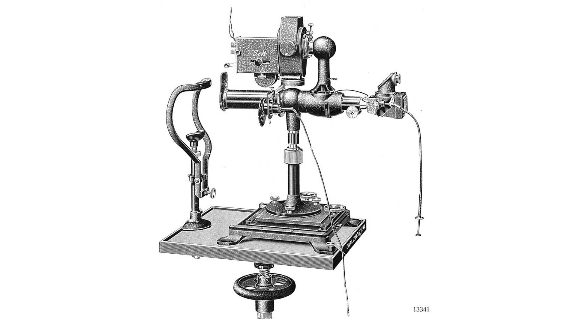 Nordenson’s reflection-free retinal camera for photographing the fundus oculi.