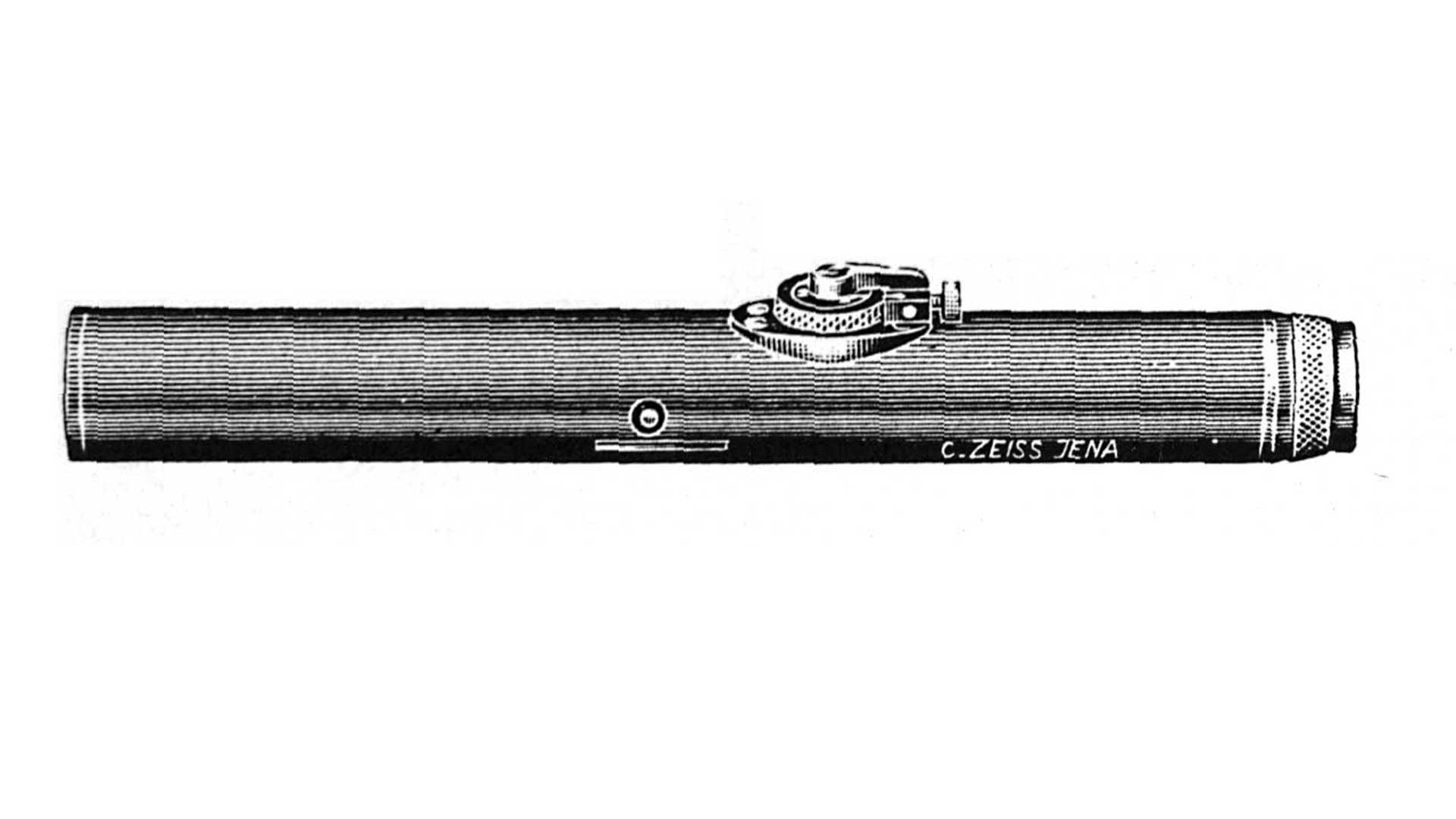 Riflescope with switchable magnification