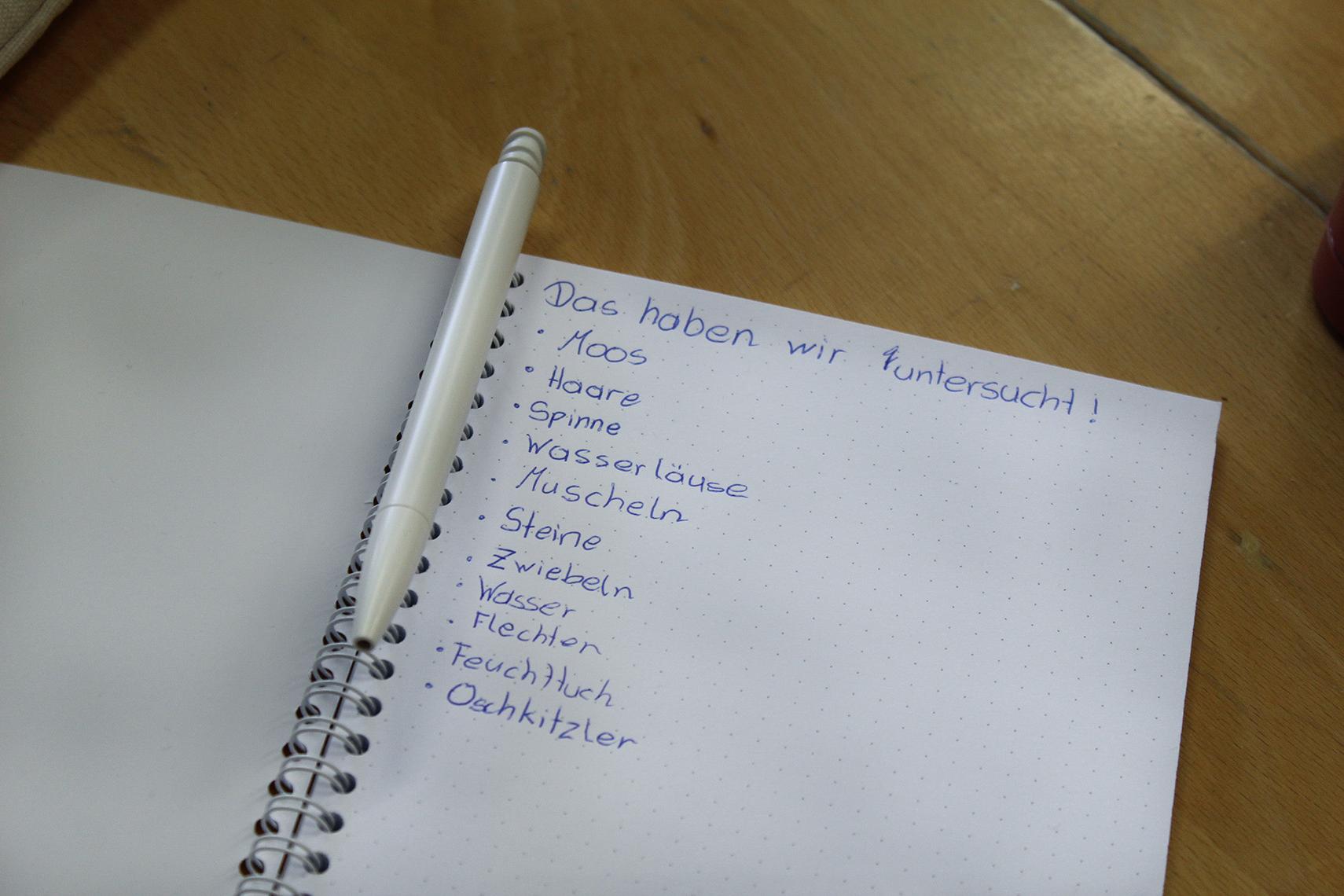 Notes from Workshop