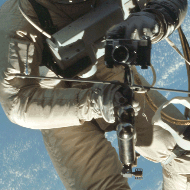 The first American spacewalk