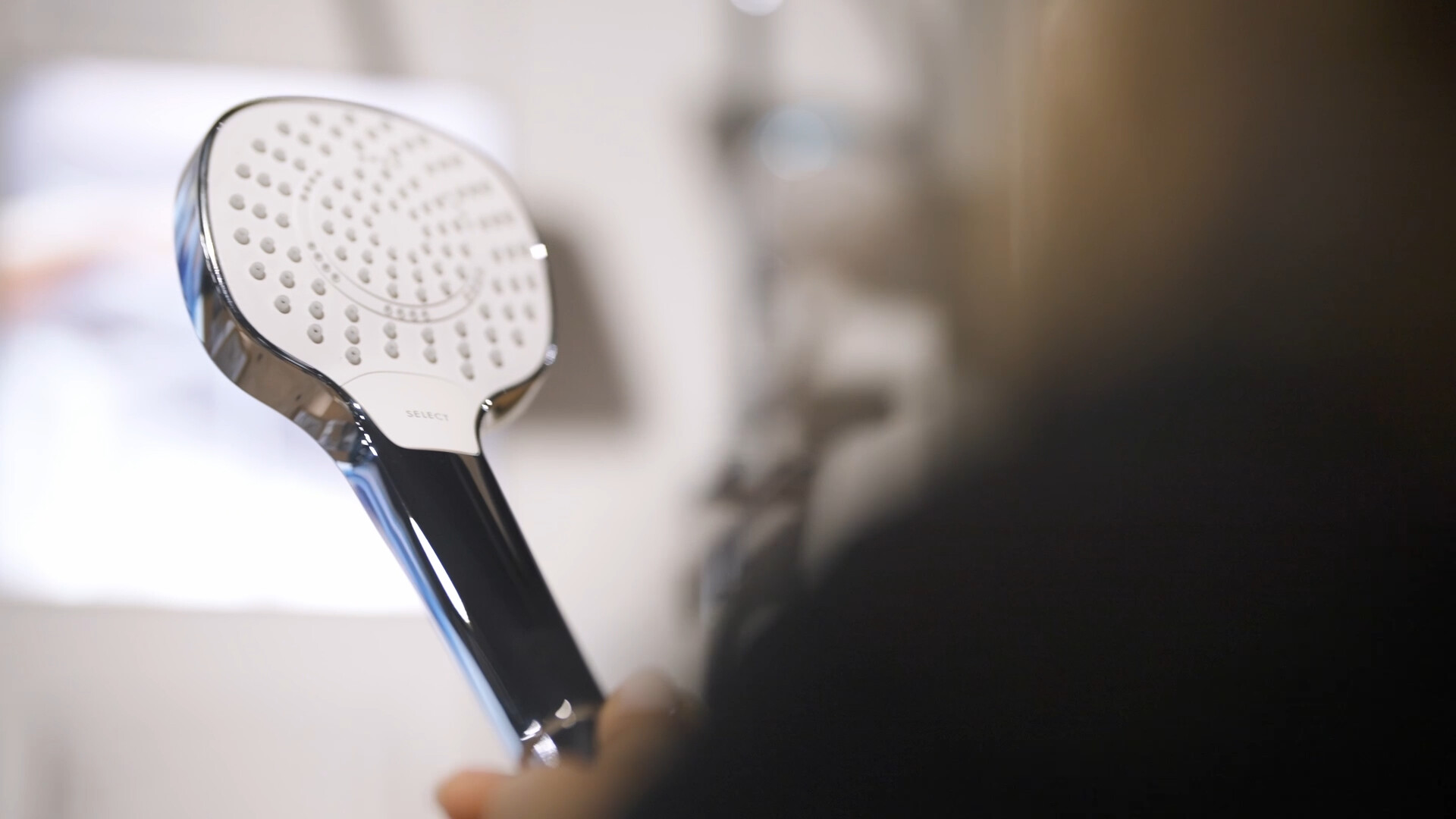 Close-up of a shower head