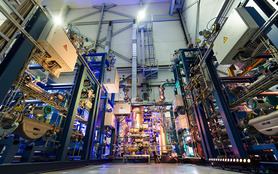 Large-scale electrolyzer at Forschungszentrum Jülich