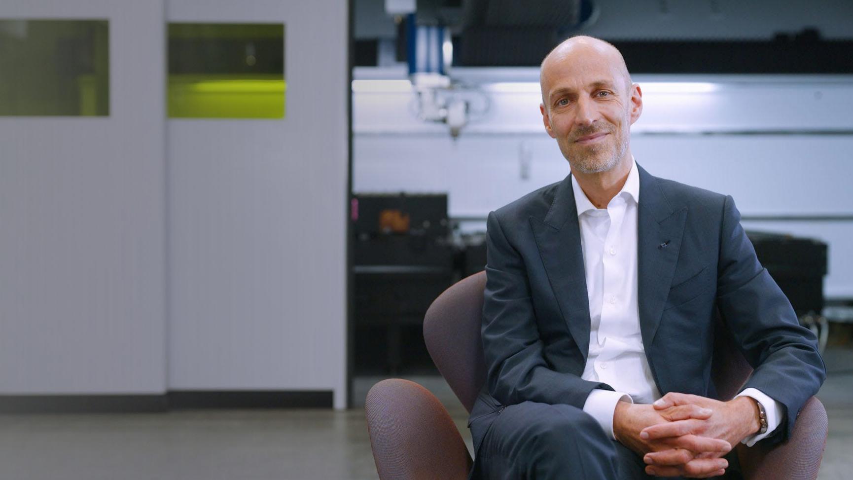 Interview Dr. Peter Leibinger, CTO of TRUMPF Group