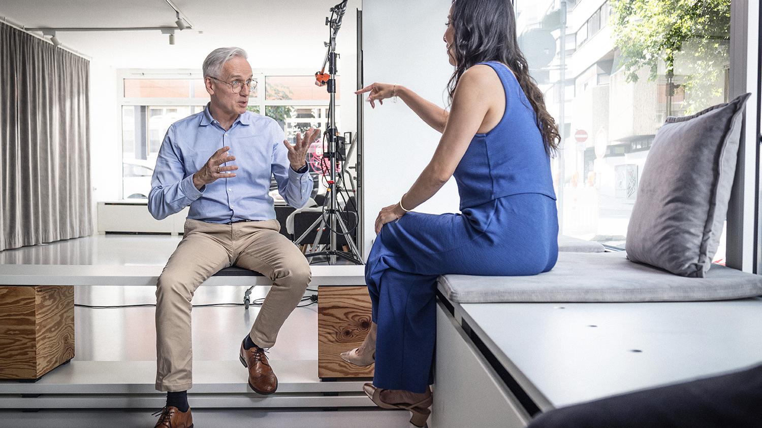 Dr. Christoph Zaczek in conversation with Sophia Tran