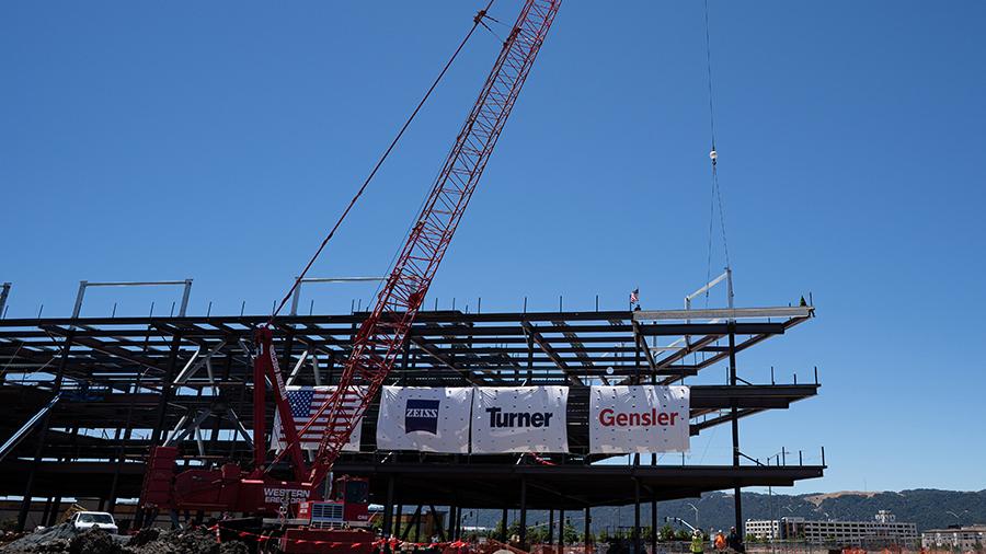 ZEISS high tech site under construction in the San Francisco Bay Area