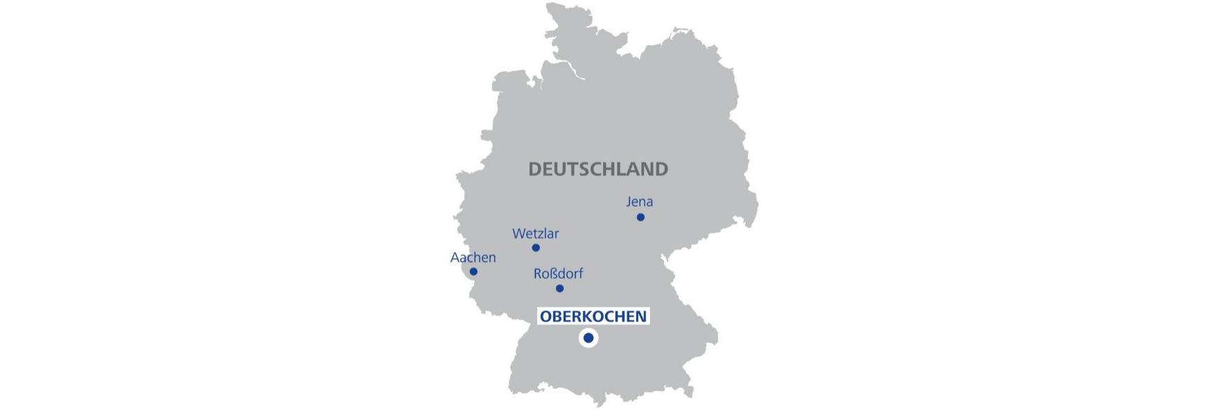 Oberkochen auf der Deutschland-Karte