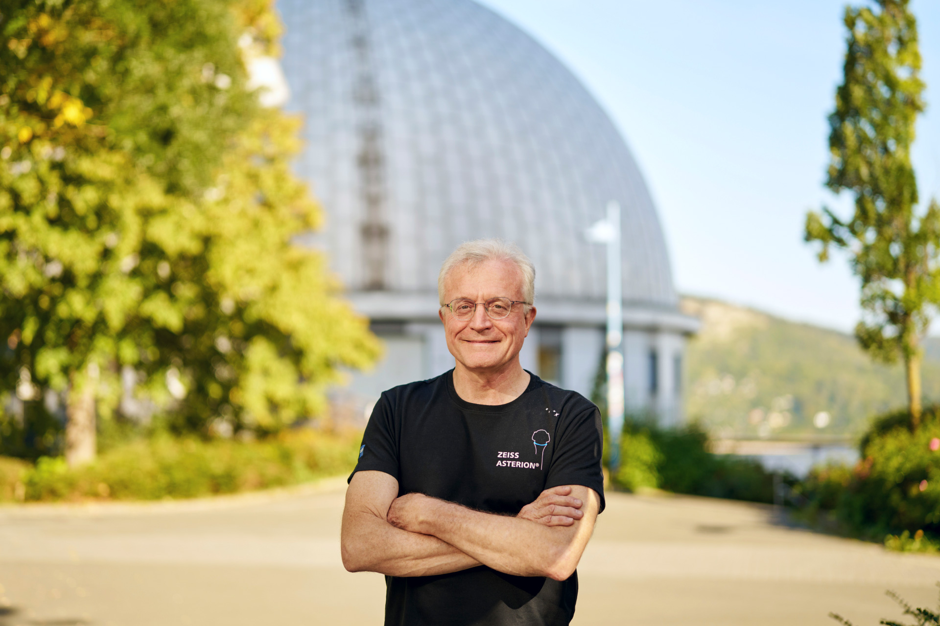 Martin Kraus geht auch als Leiter des ZEISS Bereichs noch gern ins Planetarium.