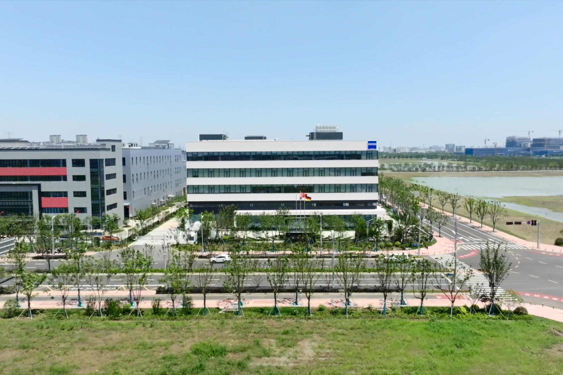 Neubau im Suzhou Industrial Park