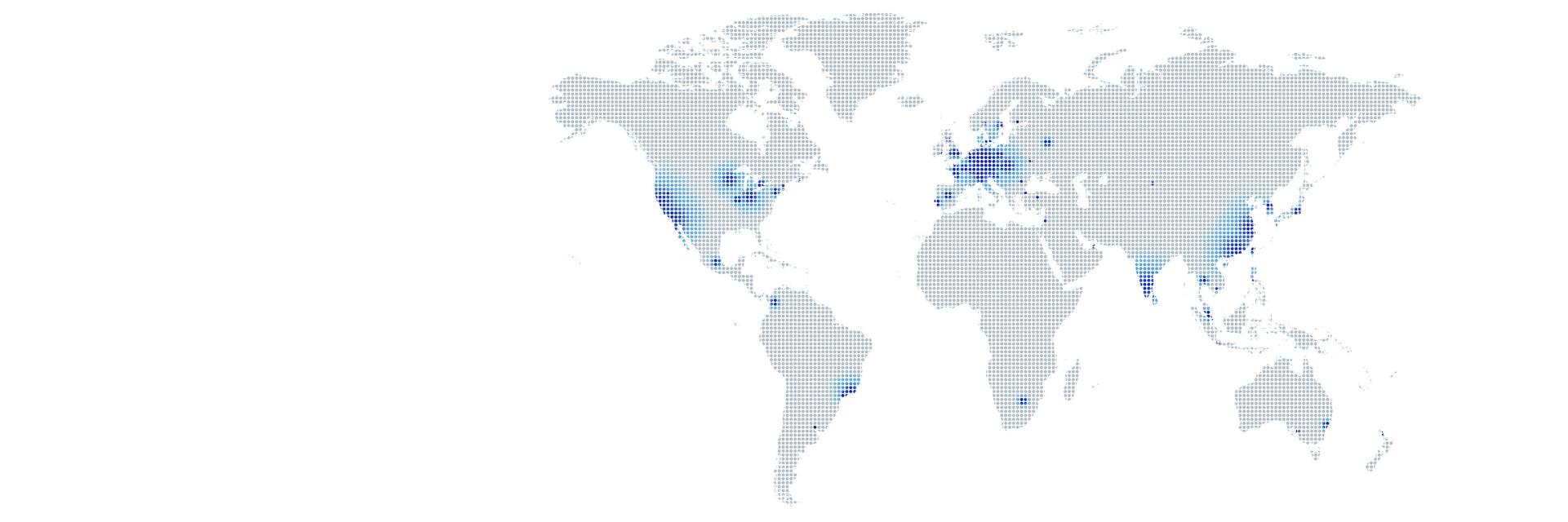 A stylized world map shows the ZEISS sites in the respective countries with blue dots.