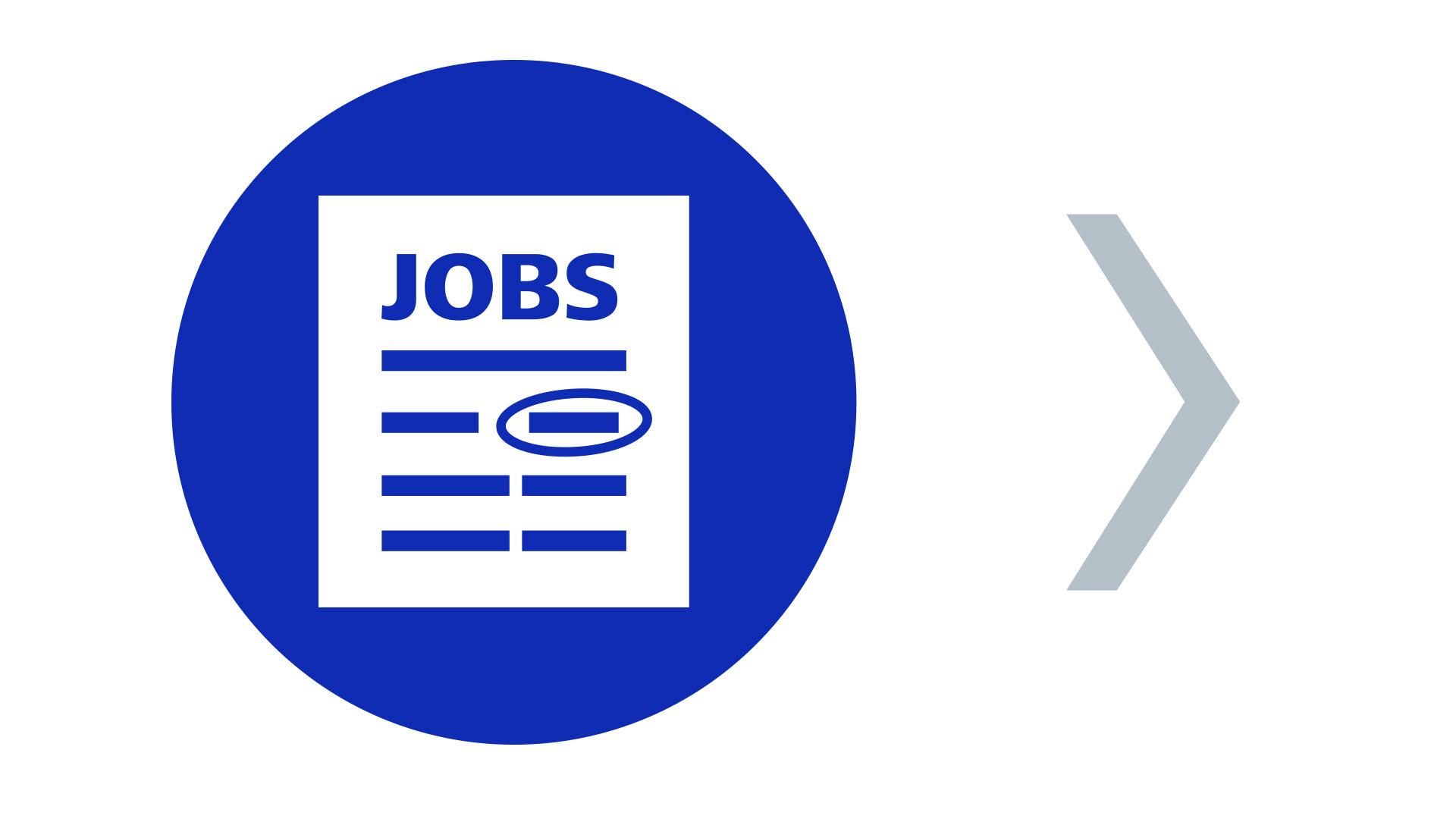 Pictogram of a job list
