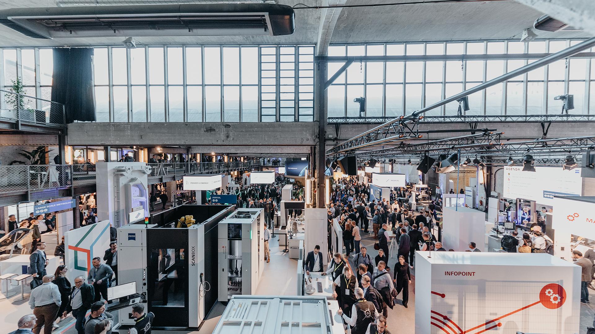 View over the Expo area at the ZEISS Quality Innovation Summit