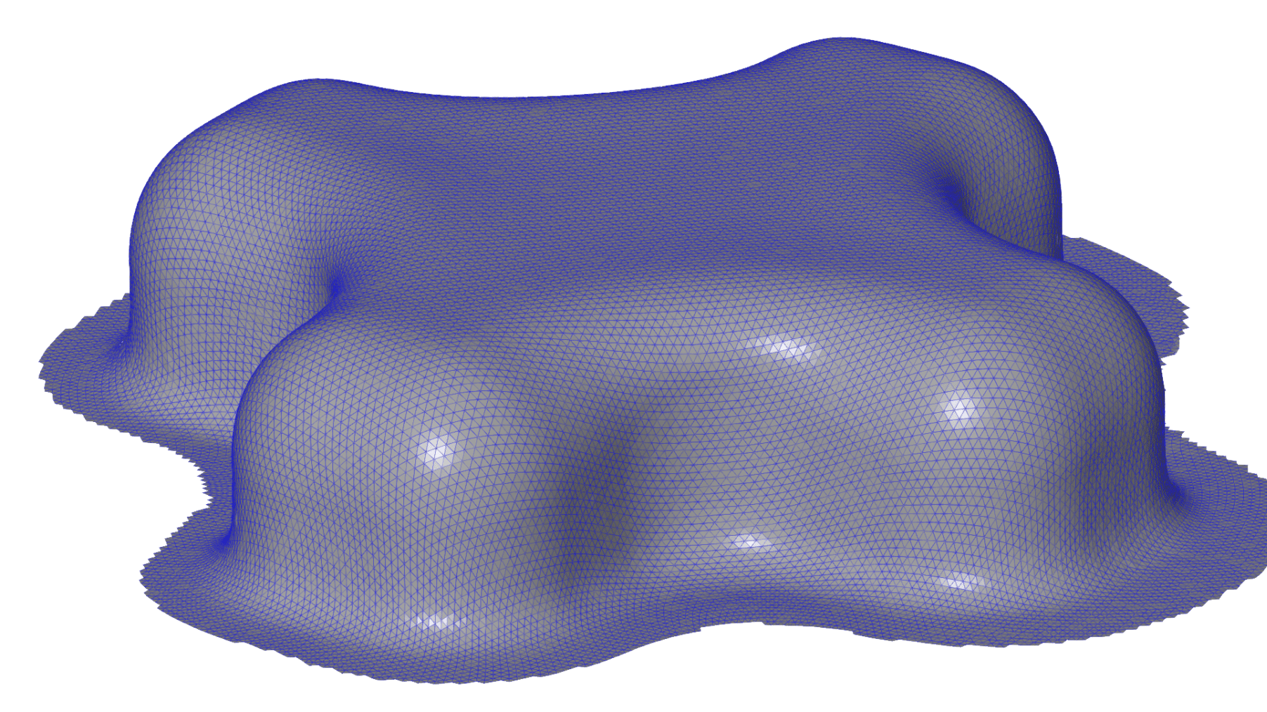 3D point cloud mesh