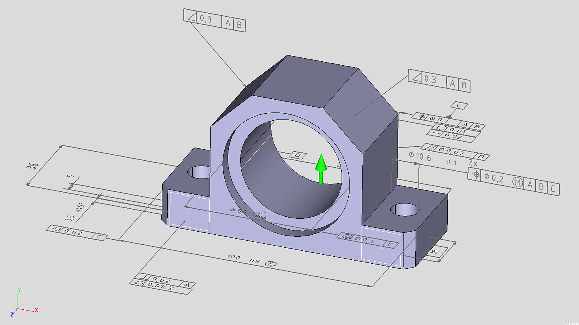 ZEISS CALYPSO: Standard geometry