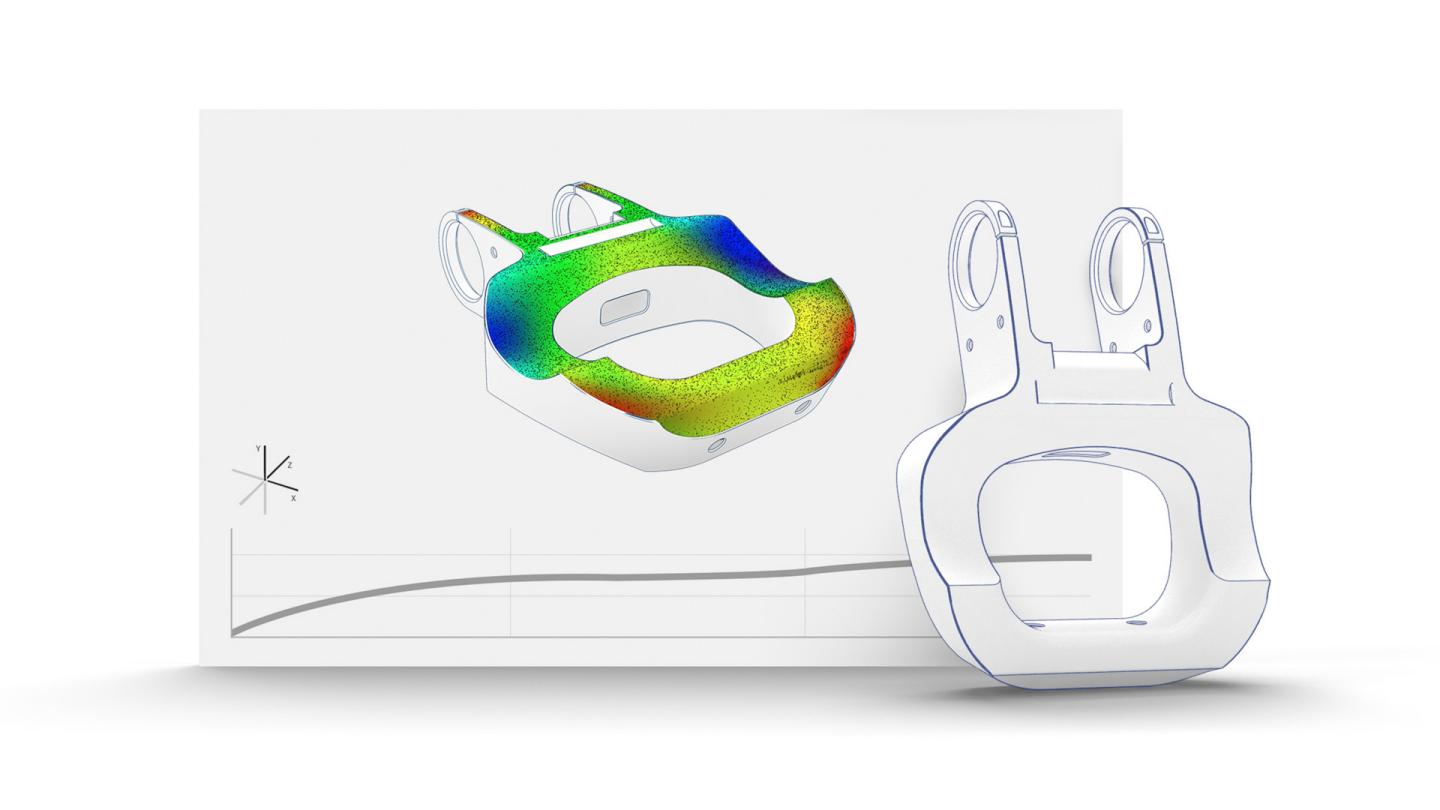 Assembly and load testing of plastic parts