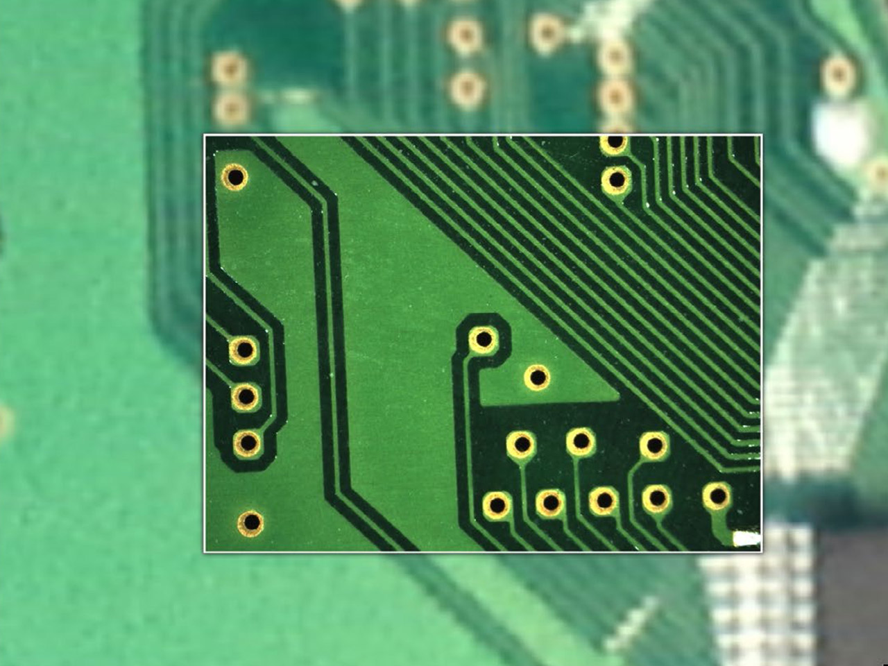 Non-destructive testing of circuit boards