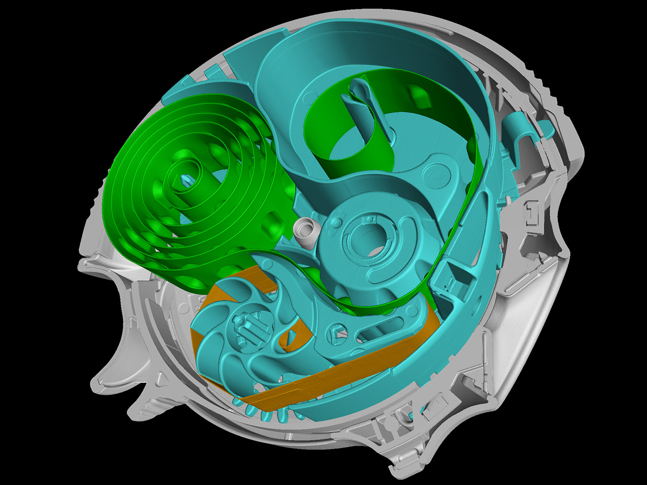 Non-destructive assembly check of medical inhaler