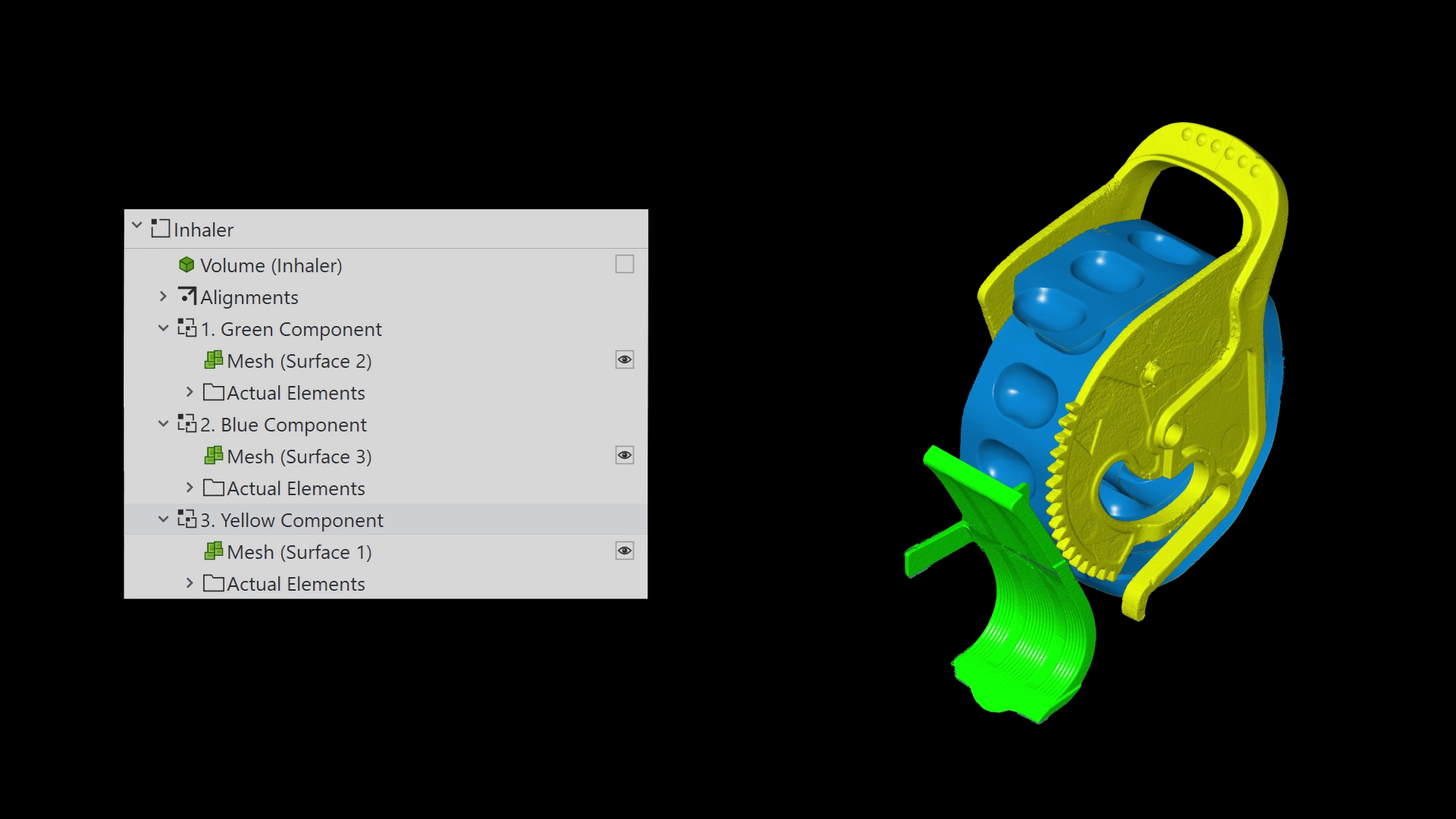 Multi-material parts