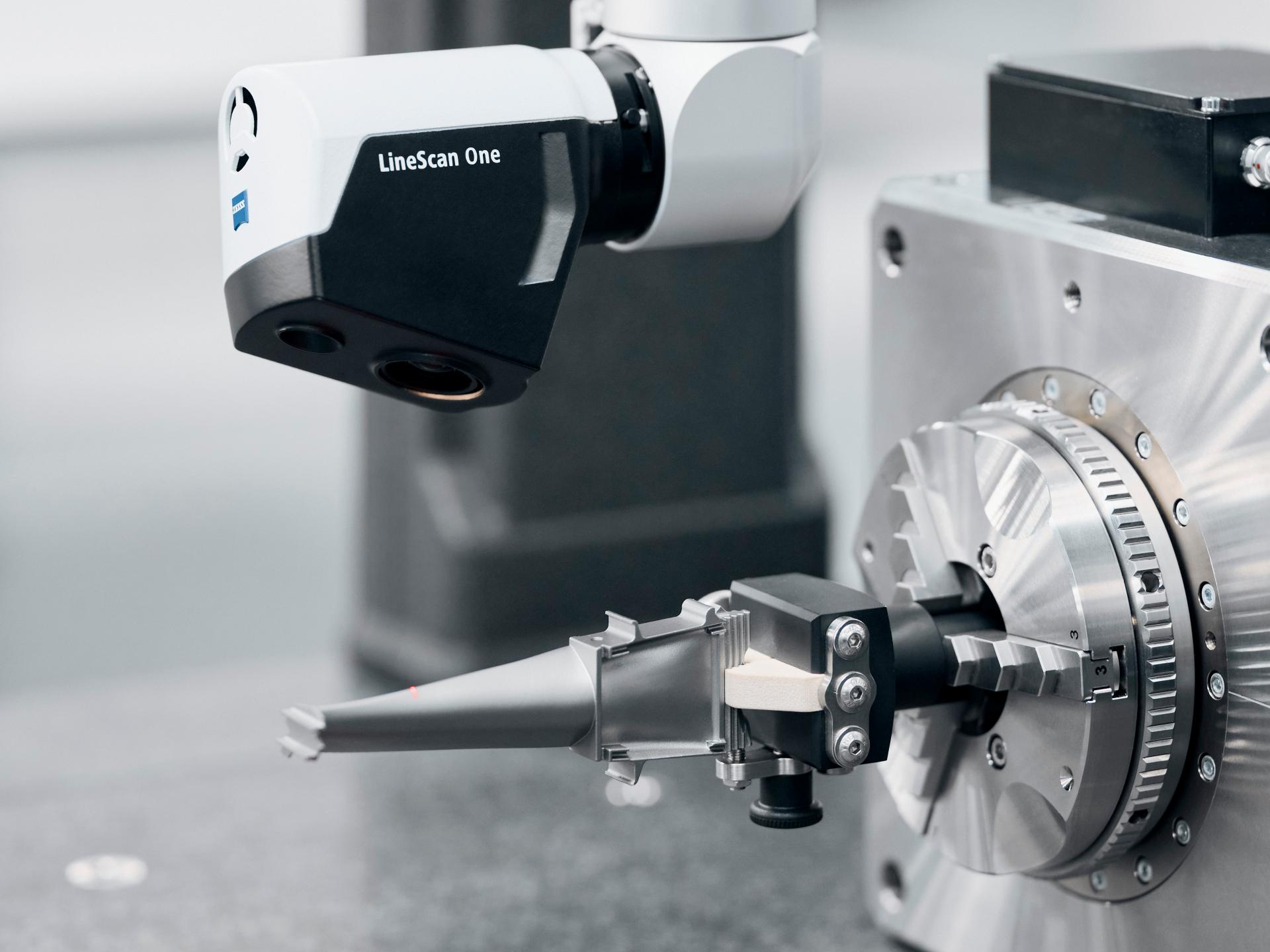 Optische Messungen durch ZEISS LineScan One