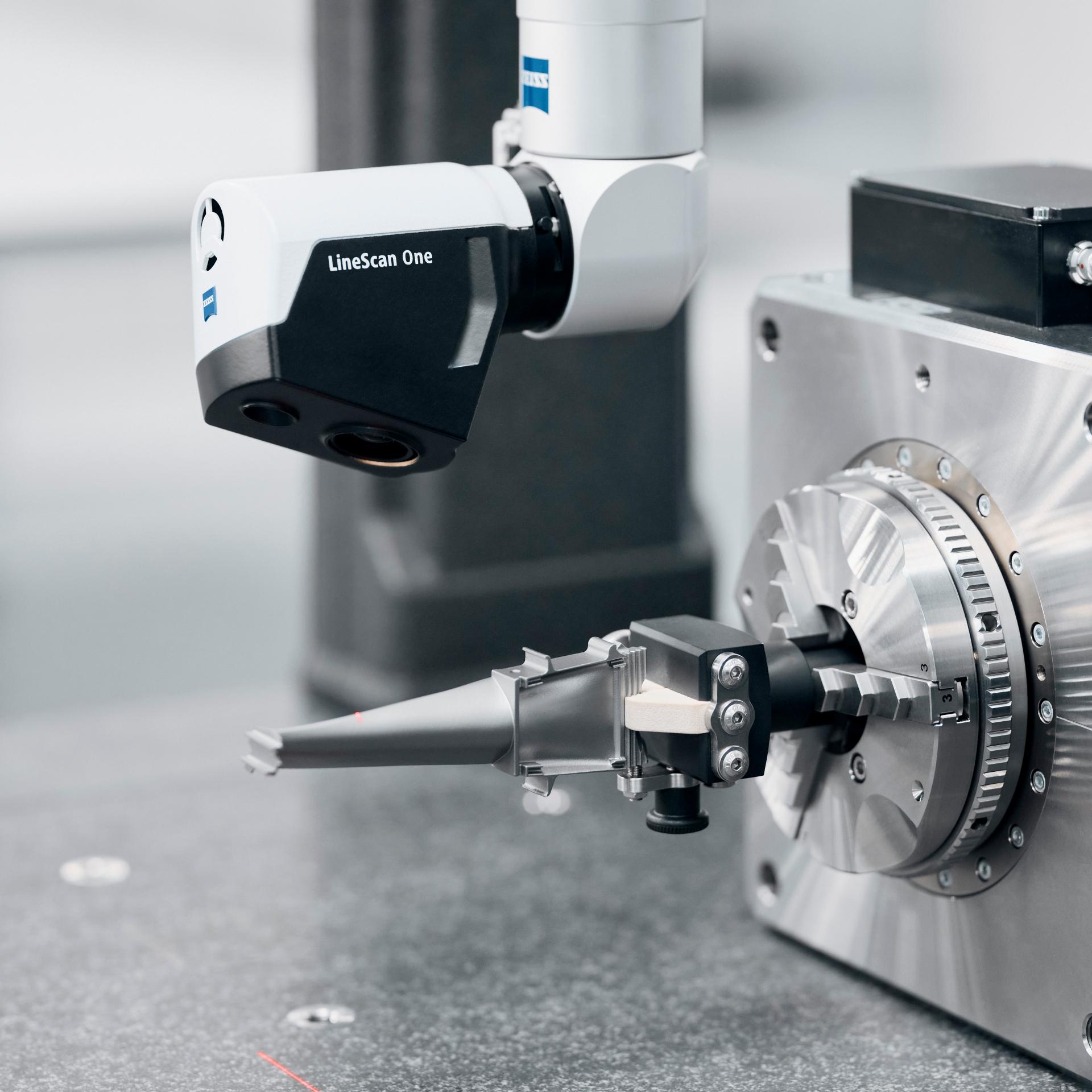 Optische Messungen durch ZEISS LineScan One