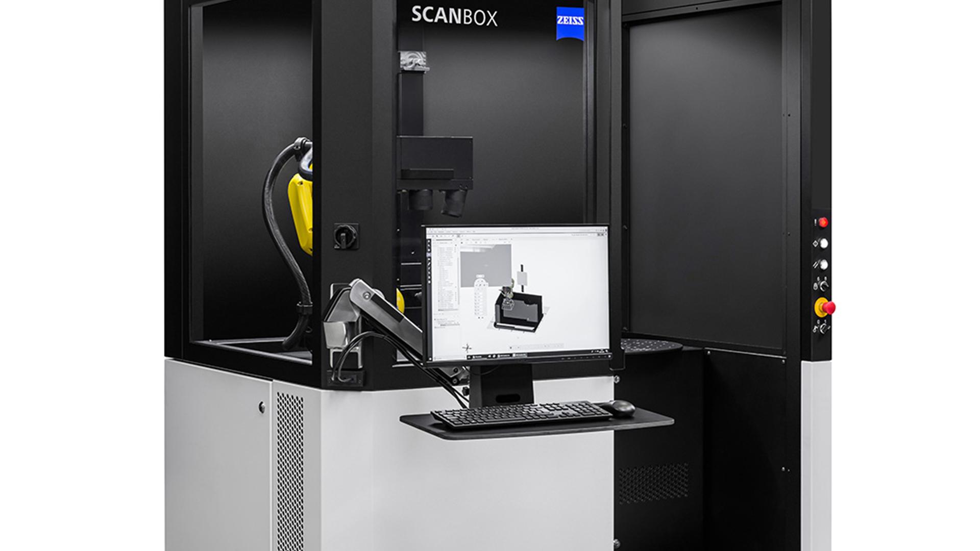 ZEISS ScanBox Series 4: compact and mobile | Turnkey measuring system