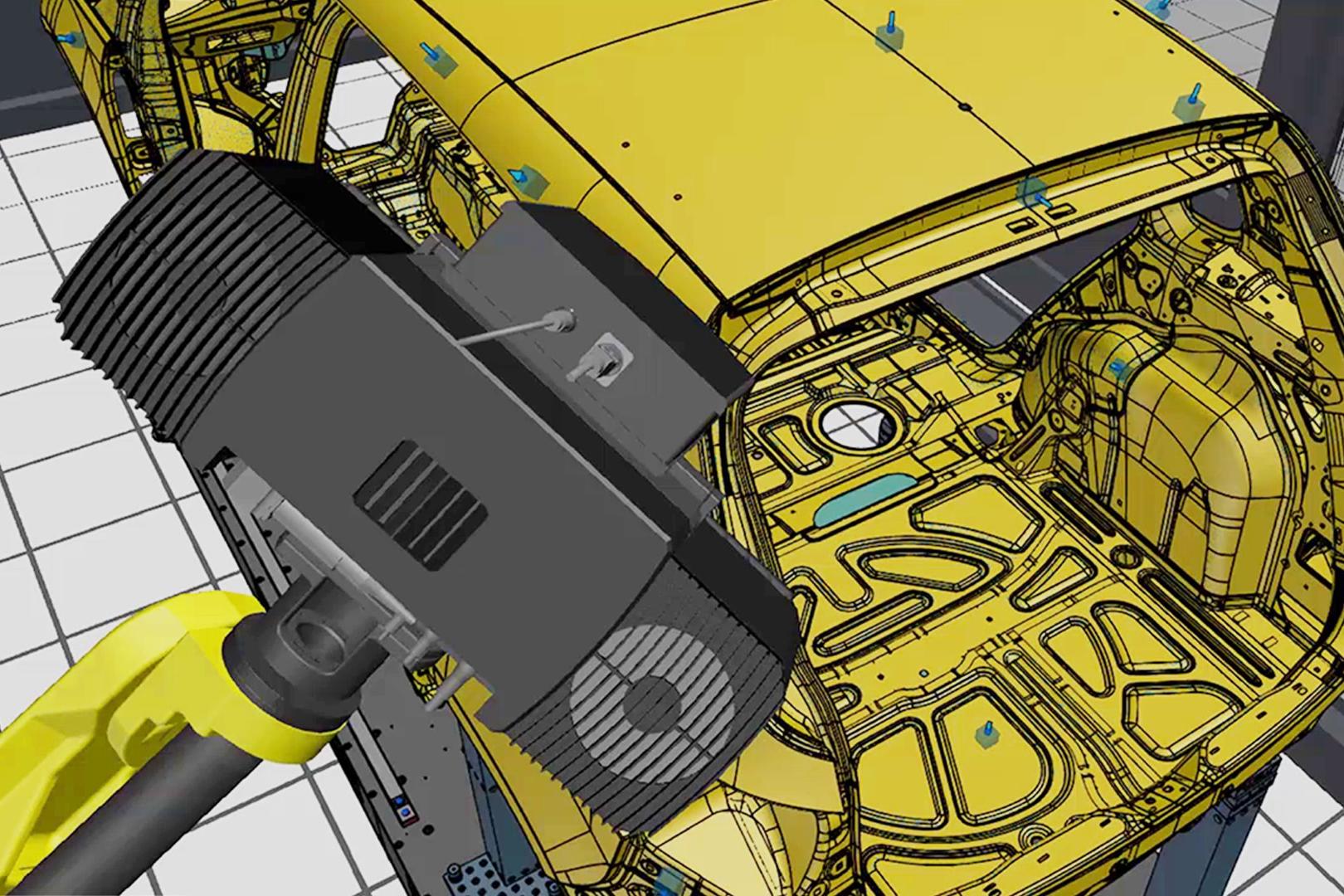 Virtual measuring room in ZEISS Inspect Pro