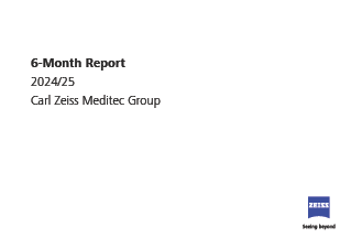Preview image of Half-year financial report 2024/25
