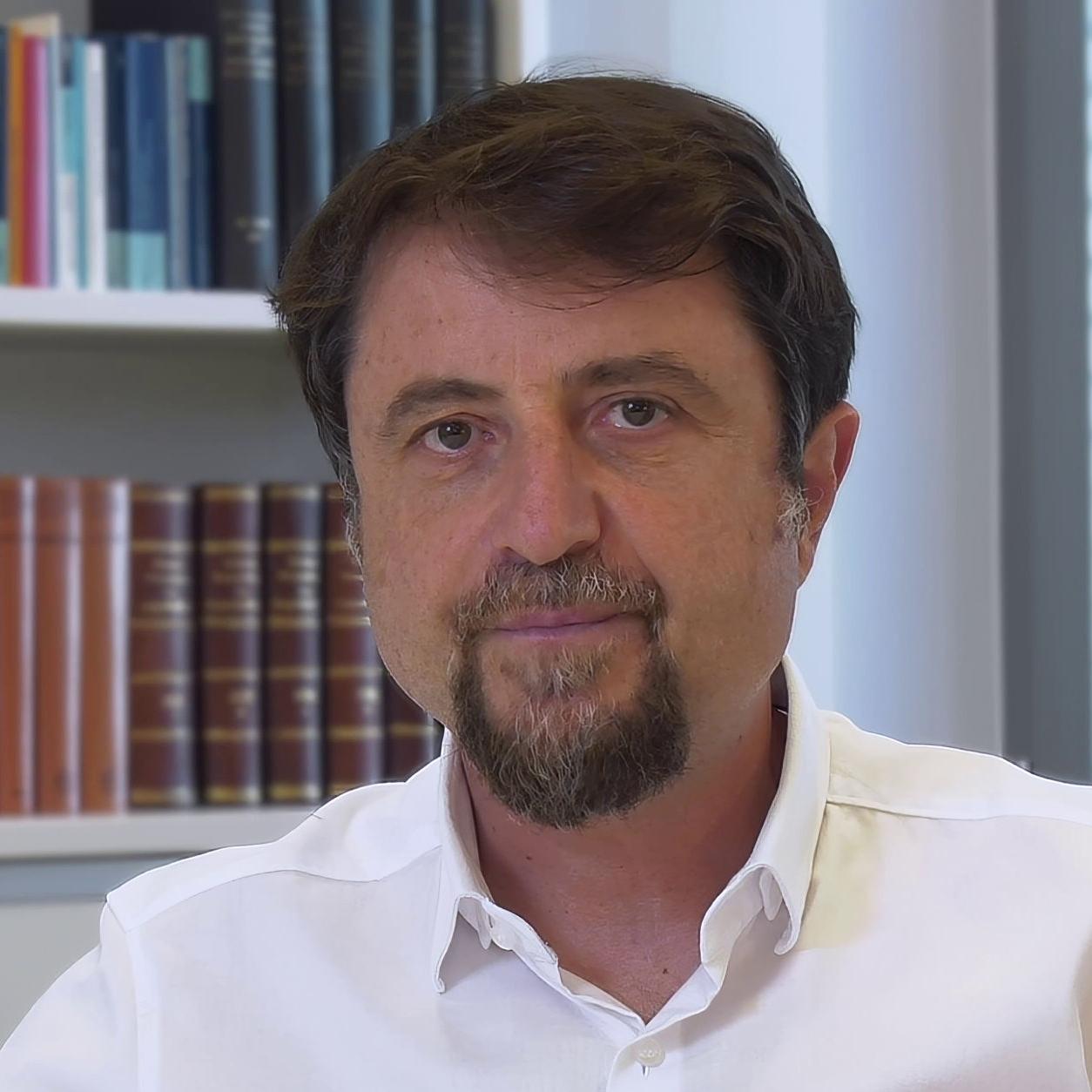 The portrait image of Dr. Pavlidis