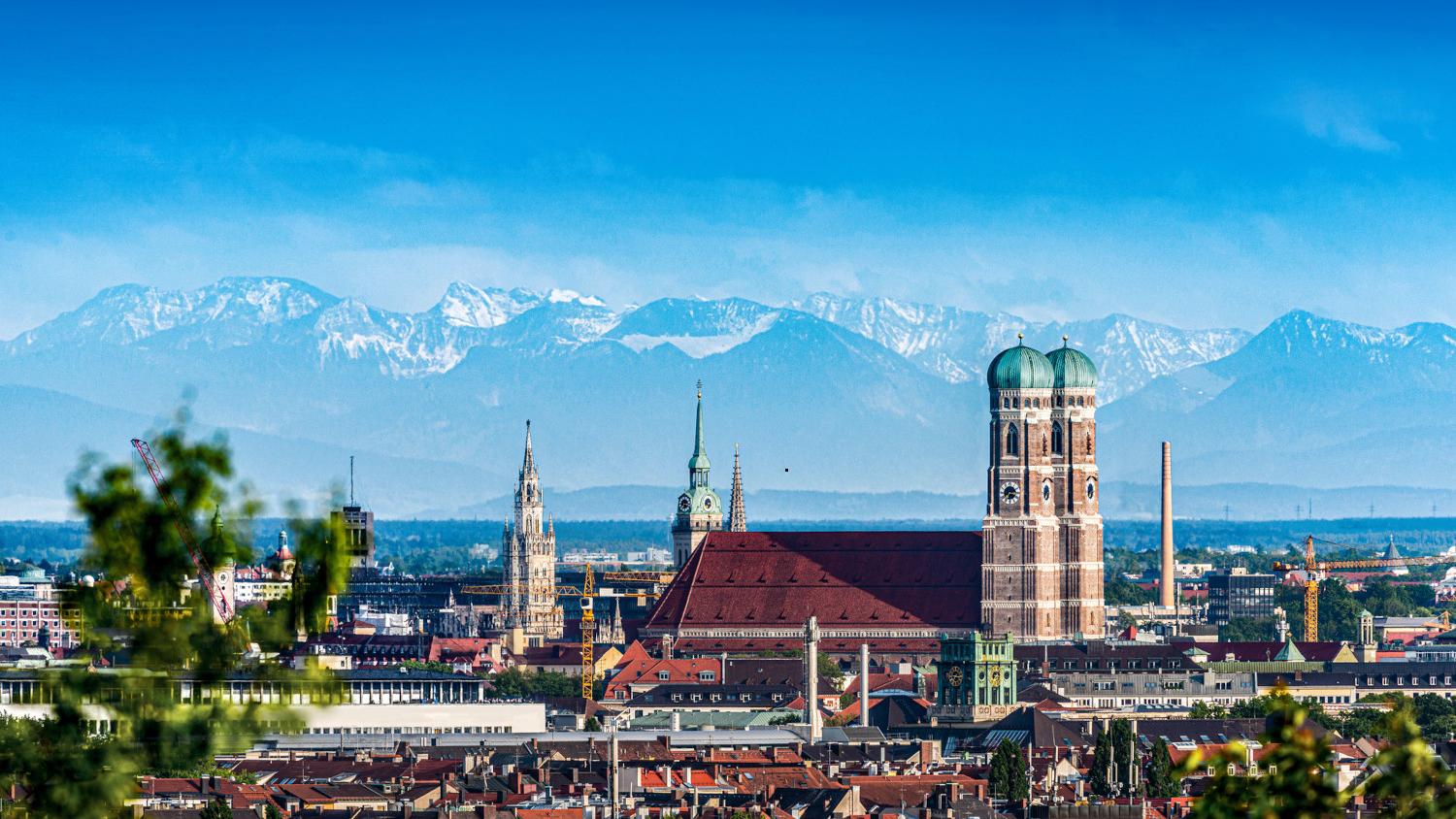 View of the city of Munich