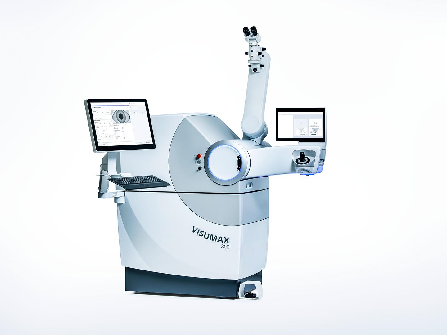Image of ZEISS VISUMAX 800 with a white background