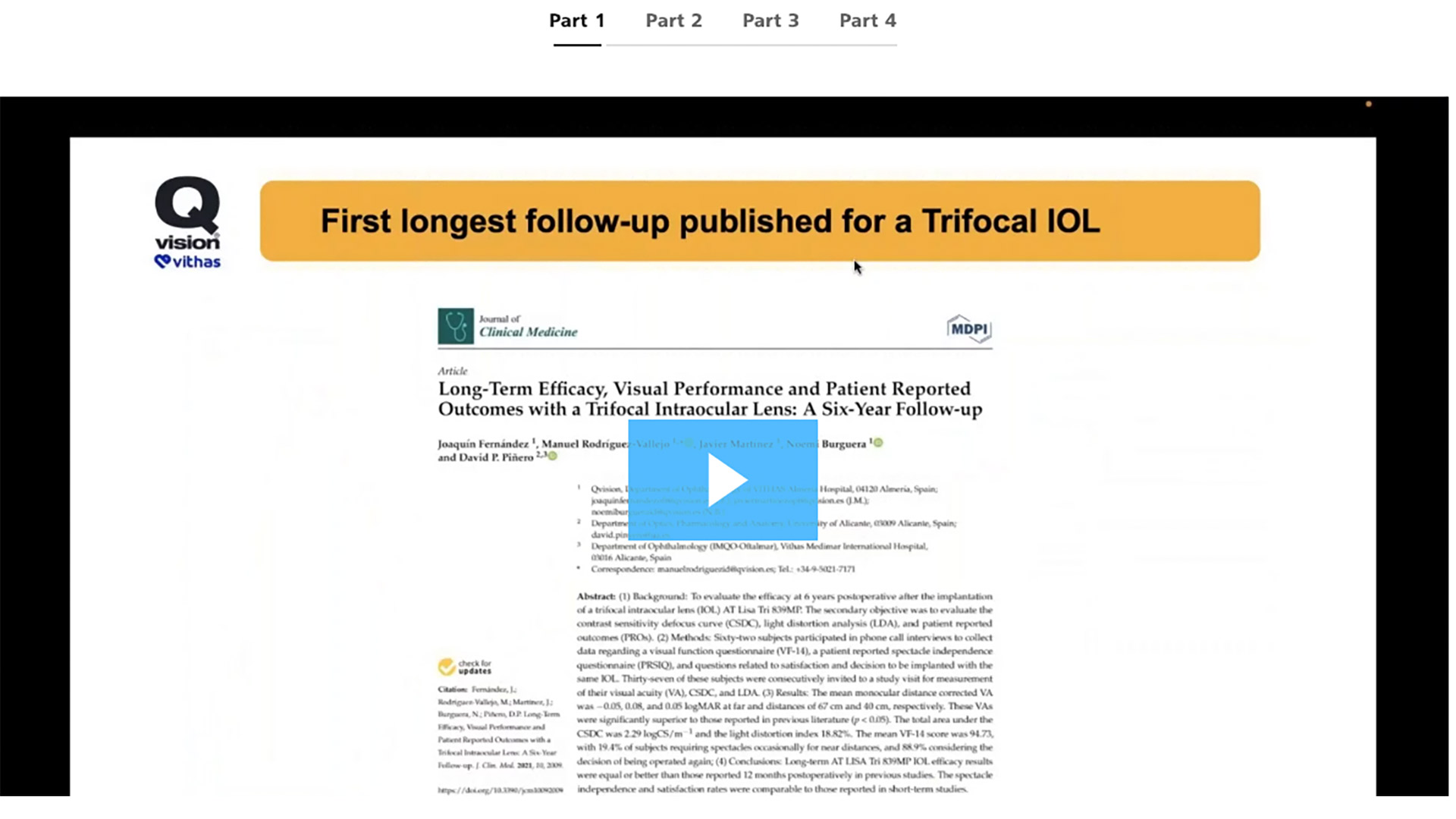 Extended and full-range of vision IOLs – individualized options for all of your patients