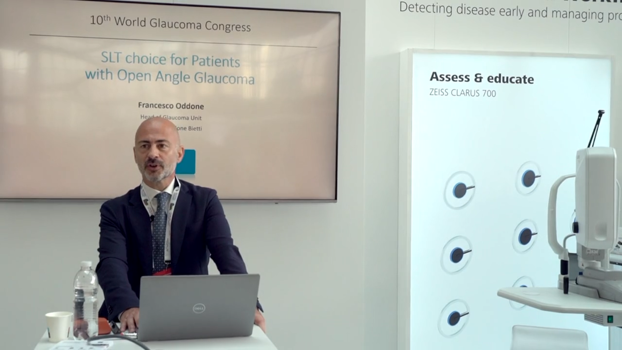 SLT Choice for Patients with Open Angle Glaucoma