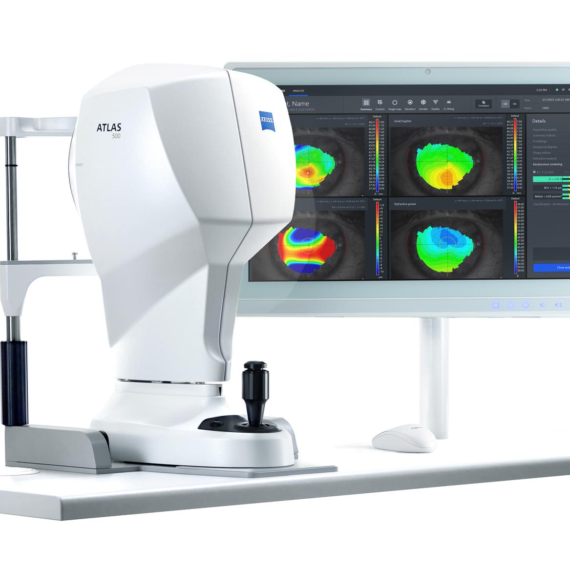 Topógrafo corneal ZEISS ATLAS 500