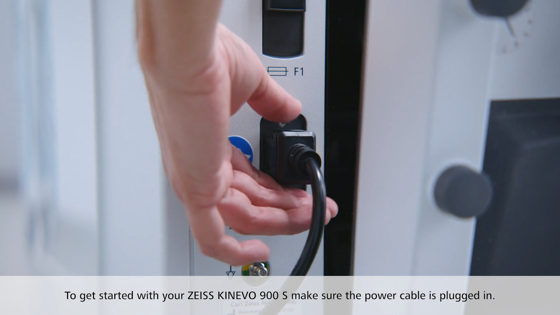 Erste Schritte mit ZEISS KINEVO 900 S