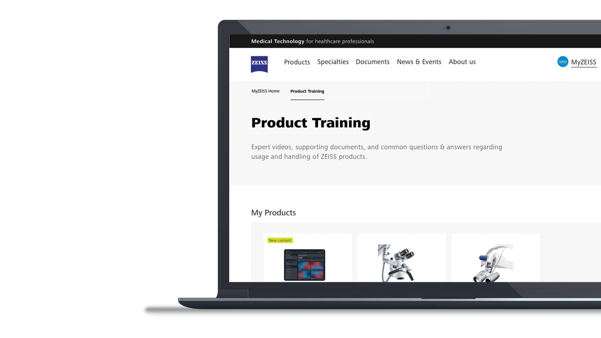 Latest training and learning content