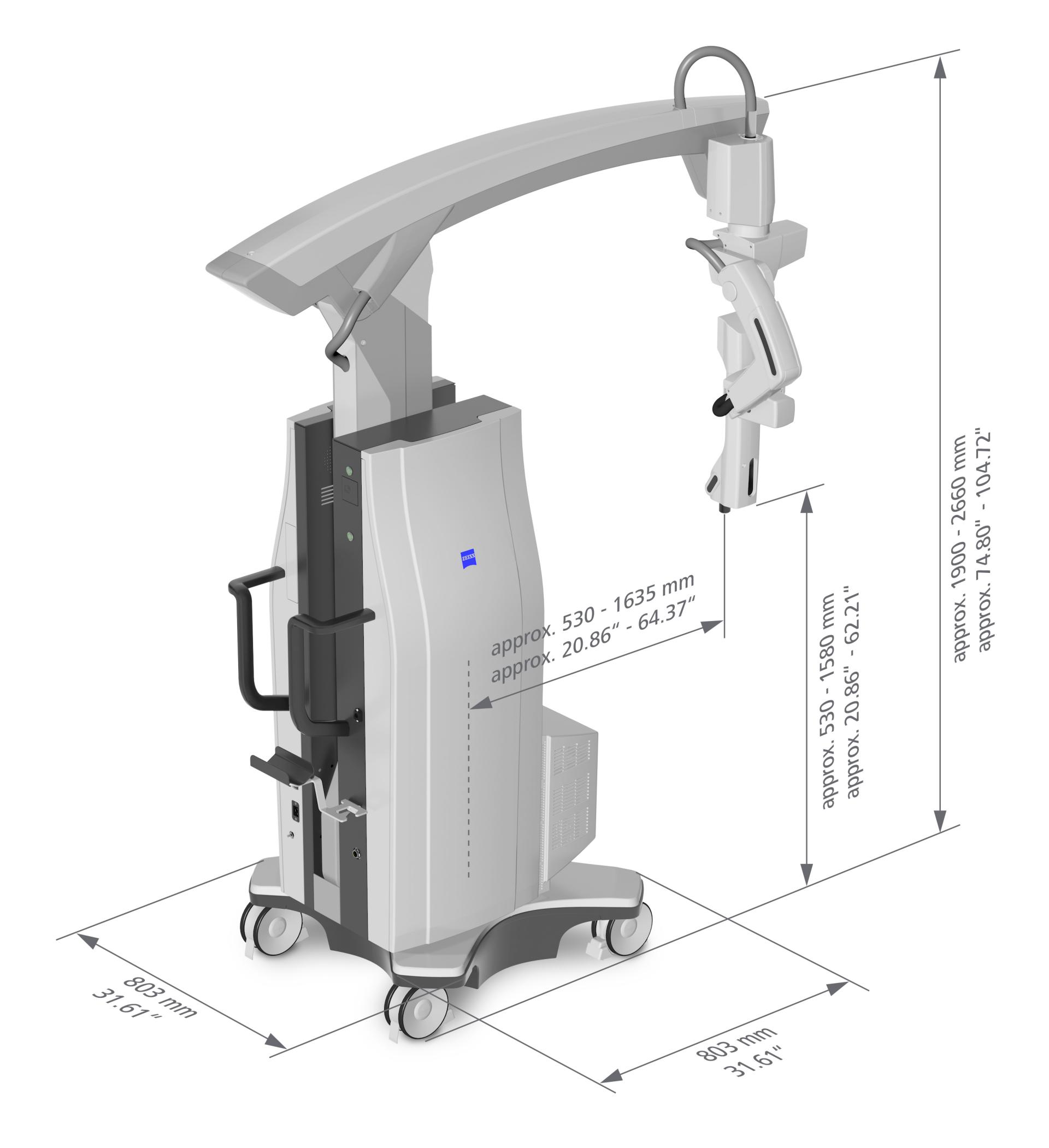 ZEISS INTRABEAM 700 Technical Specifications SMART Stand in 3D