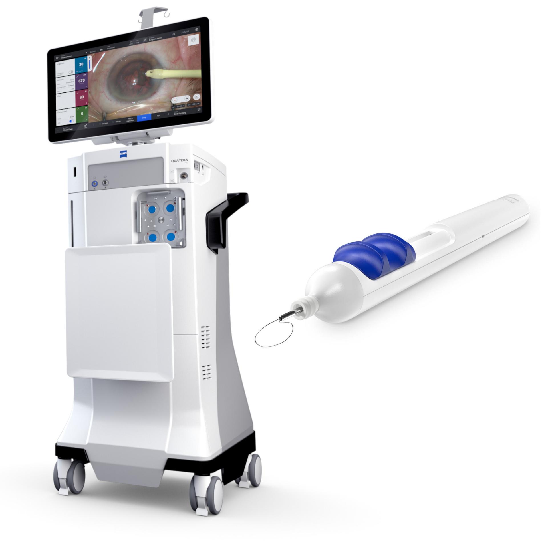 Pacotes cirúrgicos, facoemulsificação e fragmentação do cristalino ZEISS