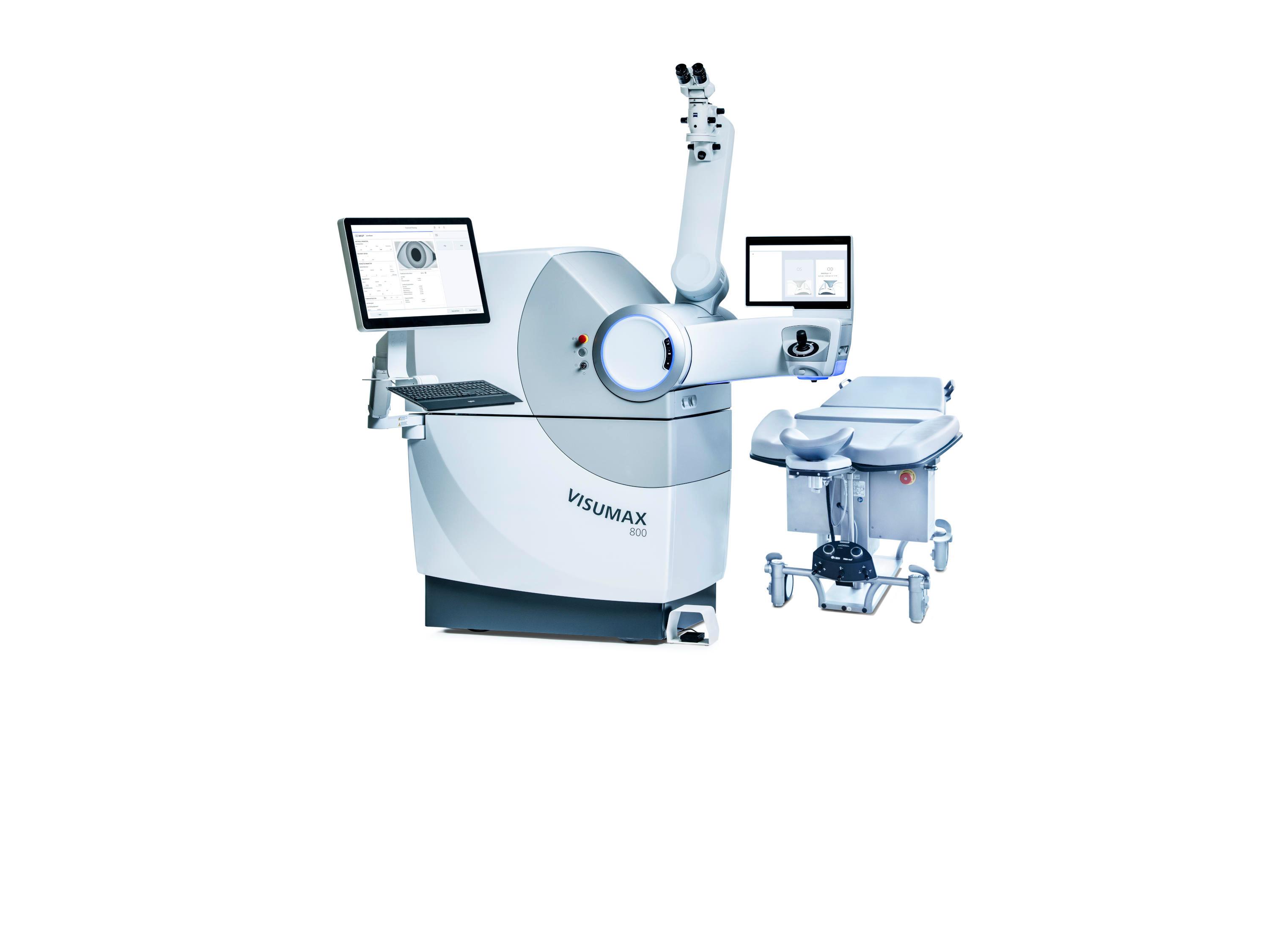 ZEISS VISUMAX 800 – Para cortes lenticulares e flaps mais rápidos