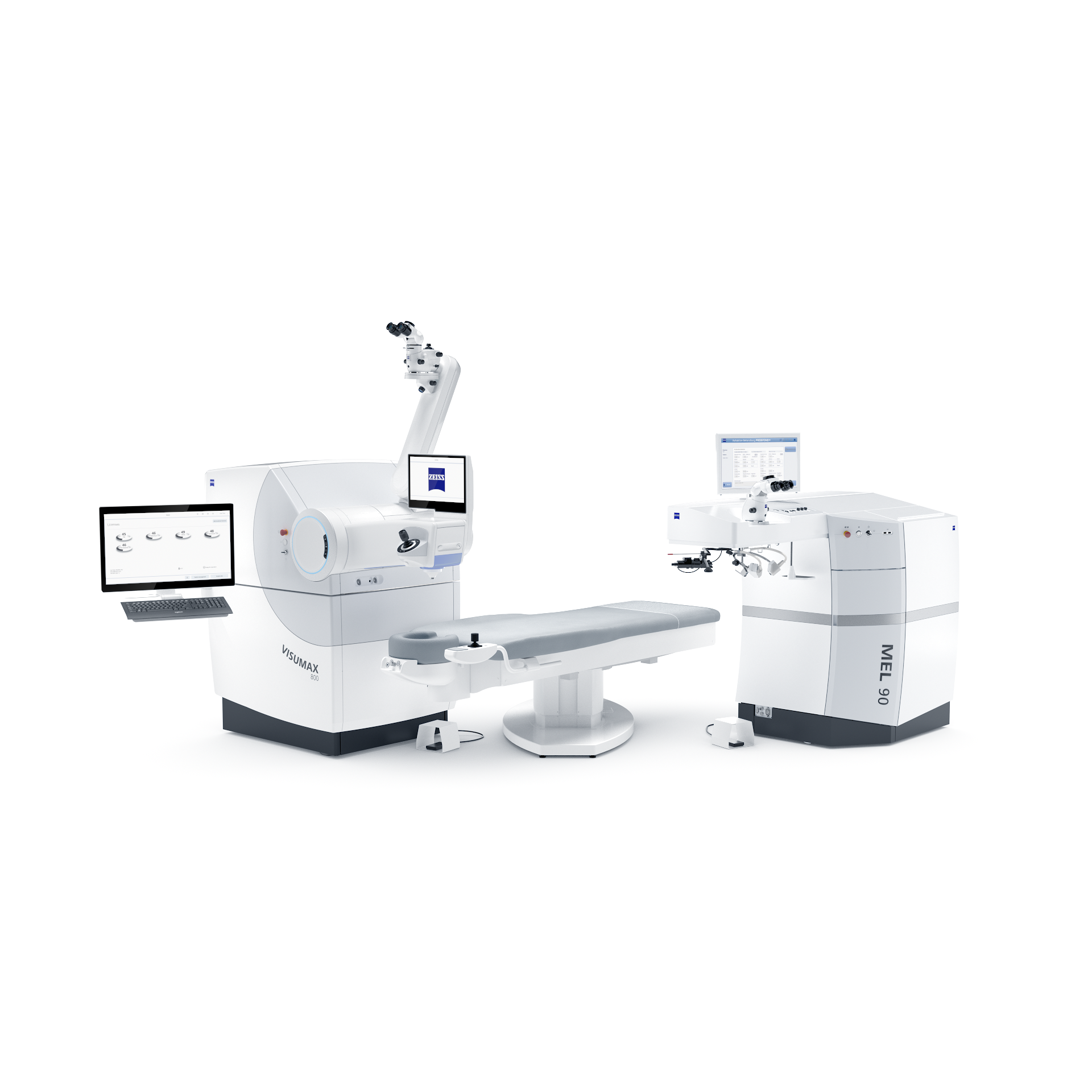 Visualizzazione frontale combinata VisuMax MEL 90
