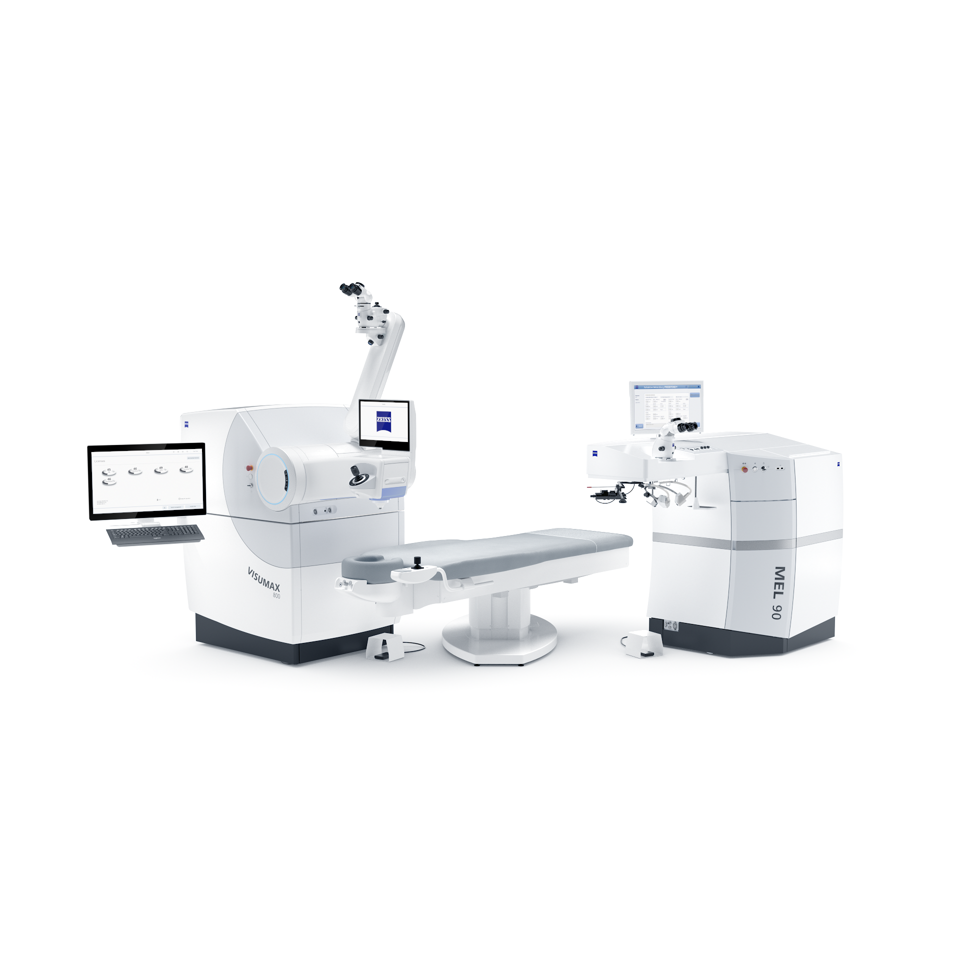 Combinação laser ZEISS VisuMax MEL 90